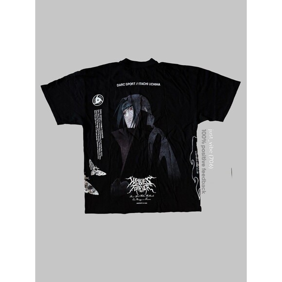ダルクスポーツ×NARUTO Darc Sport x Naruto Itachi Uchiha “Side By Side” Premium Tee Men's
